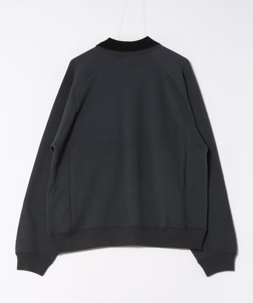 TOGA VIRILIS（トーガ ビリリース）の「TOGA VIRILIS Polo collar sweatshirt（Tシャツ/カットソー・メンズ・ブラック・46）」の2枚目の写真