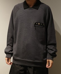 TOGA VIRILIS | TOGA VIRILIS Polo collar sweatshirt(Tシャツ/カットソー)