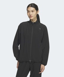 adidas | トレーニング エッセンシャルズ プラス ルーズフィット ストレッチ ウーブン ジャケット / アディダス adidas(その他アウター)