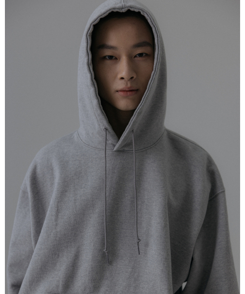 ANGLAN（アングラン）の「Heavyweight Classic Hoodie - Melange Grey（パーカー・メンズ・その他・2/1）」の6枚目の写真