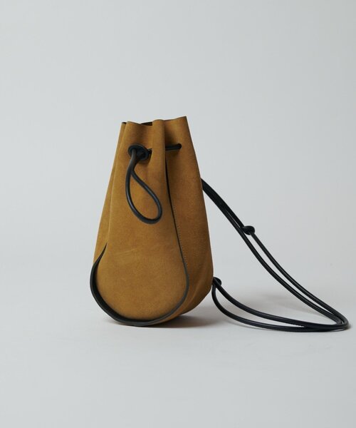 ITTI(イッチ)の「HERRIE KINCHAKU POUCH - GPM / MOSSA LDN(ショルダーバッグ・メンズ・ブラック/キャメル・FREE)」の20枚目の写真