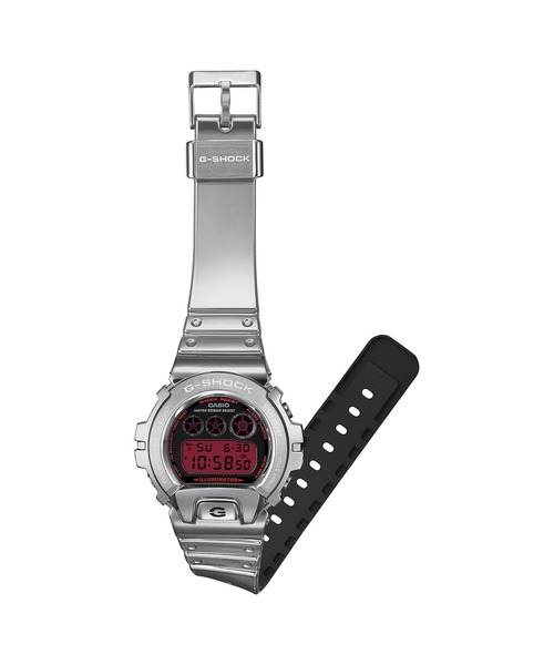 G-SHOCK(ジーショック)の「FINE METALLIC SERIES / GM-6900YRA-8JF(デジタル腕時計・メンズ・シルバー・FREE)」の2枚目の写真