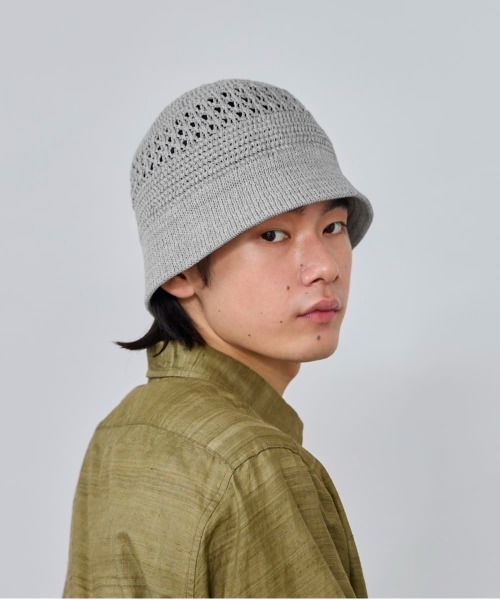 OVERRIDE(オーバーライド)の「OVERRIDE OGC GIMA KNIT HAT / オーバーライド(ハット・メンズ・ブラック/ライトグリーン/ネイビー/グレー・59cm)」の13枚目の写真