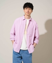 a.v.v | 【洗濯機で洗える/毛玉になりにくい】ワイドストレッチストライプシャツ(シャツ/ブラウス)