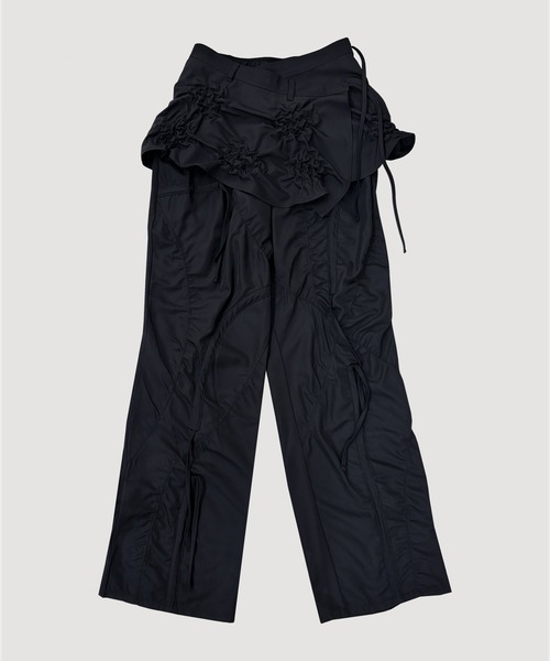 VIAVANDA（ヴィアヴァンダ）の「MULTI WAY STRINGS PANTS（その他パンツ・レディース・グレー/ブラック・FREE）」の16枚目の写真
