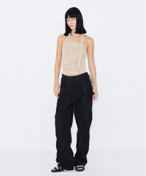 VIAVANDA（ヴィアヴァンダ）の「MULTI WAY STRINGS PANTS（その他パンツ・レディース・グレー/ブラック・FREE）」の11枚目の写真