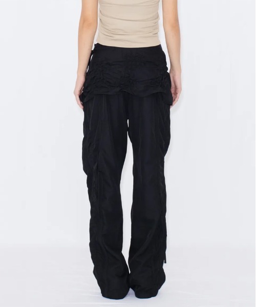 VIAVANDA（ヴィアヴァンダ）の「MULTI WAY STRINGS PANTS（その他パンツ・レディース・グレー/ブラック・FREE）」の4枚目の写真