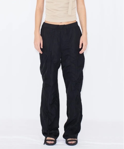 VIAVANDA（ヴィアヴァンダ）の「MULTI WAY STRINGS PANTS（その他パンツ・レディース・グレー/ブラック・FREE）」の5枚目の写真