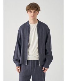 JOHN SMEDLEY（ジョンスメドレー）の「リネンジャガード ショートブルゾン（その他アウター）」