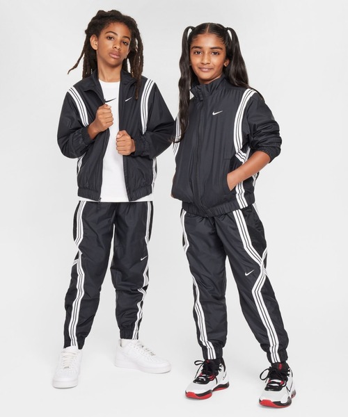 NIKE（ナイキ）の「ナイキ NIKE ナイキ YTH RPL クロスオーバー ジャケット（ナイロンジャケット・キッズ・ブラック/ネイビー・130cm/140cm/150cm/160cm）」の6枚目の写真