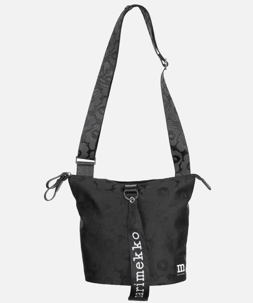 marimekko(マリメッコ)の「【ZOZO限定 ノベルティ付】Unikko / Carry All Unikko shoulder bag(ショルダーバッグ・レディース・ブラック・FREE)」の3枚目の写真