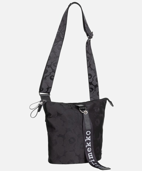 marimekko(マリメッコ)の「【ZOZO限定 ノベルティ付】Unikko / Carry All Unikko shoulder bag(ショルダーバッグ・レディース・ブラック・FREE)」の4枚目の写真