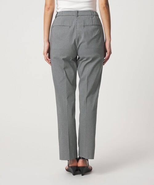 A DAY IN THE LIFE UNITED ARROWS（アデイインザライフユナイテッドアローズ）の「ギンガムチェック ストレートパンツ ‐ウォッシャブル・ストレッチ‐＜A DAY IN THE LIFE＞（スラックス・レディース・ブラック・36/38）」の7枚目の写真