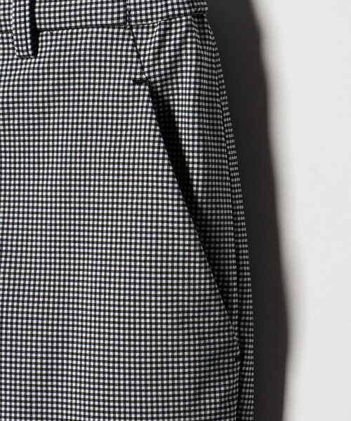 A DAY IN THE LIFE UNITED ARROWS（アデイインザライフユナイテッドアローズ）の「ギンガムチェック ストレートパンツ ‐ウォッシャブル・ストレッチ‐＜A DAY IN THE LIFE＞（スラックス・レディース・ブラック・36/38）」の11枚目の写真