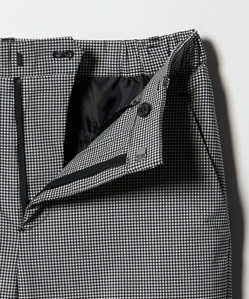 A DAY IN THE LIFE UNITED ARROWS（アデイインザライフユナイテッドアローズ）の「ギンガムチェック ストレートパンツ ‐ウォッシャブル・ストレッチ‐＜A DAY IN THE LIFE＞（スラックス・レディース・ブラック・36/38）」の13枚目の写真