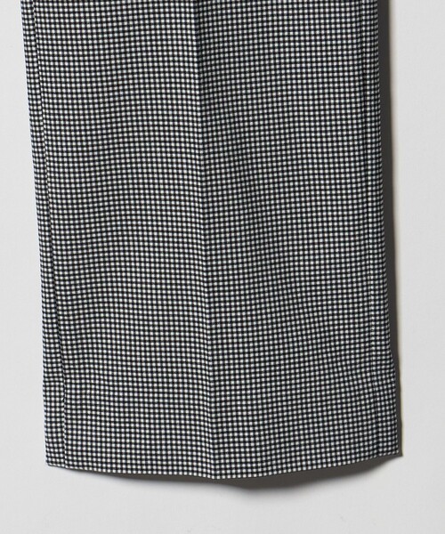 A DAY IN THE LIFE UNITED ARROWS（アデイインザライフユナイテッドアローズ）の「ギンガムチェック ストレートパンツ ‐ウォッシャブル・ストレッチ‐＜A DAY IN THE LIFE＞（スラックス・レディース・ブラック・36/38）」の14枚目の写真