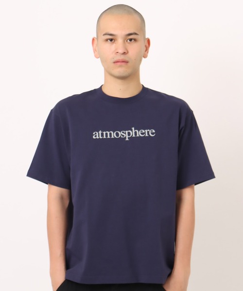 atmos（アトモス）の「atmos atmosphere Print T-shirt / アトモス アトモスフィア プリント T-シャツ（Tシャツ/カットソー・メンズ・ネイビー/グレー/ブラック/ホワイト・XL/XXL/L/M）」の4枚目の写真