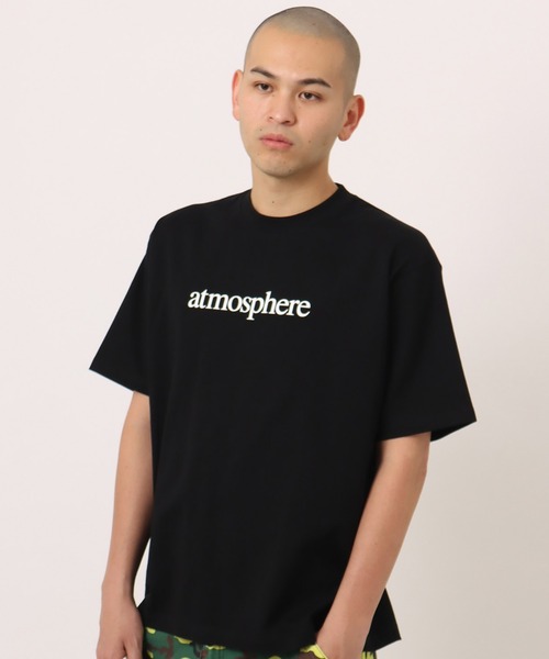 atmos（アトモス）の「atmos atmosphere Print T-shirt / アトモス アトモスフィア プリント T-シャツ（Tシャツ/カットソー・メンズ・ネイビー/グレー/ブラック/ホワイト・XL/XXL/L/M）」の2枚目の写真