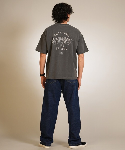LURKING CLASS(ラーキングクラス)の「【ムラサキスポーツ限定】LURKING CLASS/ラーキングクラス 半袖 Tシャツ GOOD TIMES 2 S/S TEE ST26STM05(Tシャツ/カットソー・メンズ・ブラック/グレー・XL/L/M)」の6枚目の写真