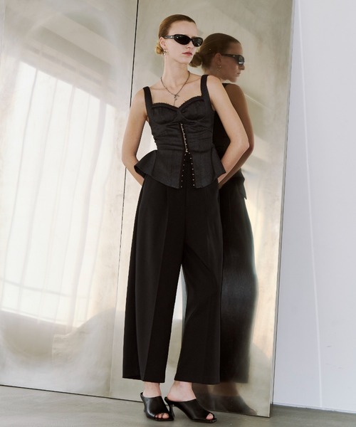 JOSE MOON（ジョゼムーン）の「INSIDE BUSTIER/インサイドビスチェ（その他トップス・レディース・アイボリー/グレー・FREE）」の12枚目の写真