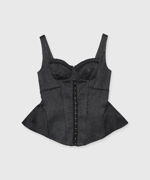 JOSE MOON（ジョゼムーン）の「INSIDE BUSTIER/インサイドビスチェ（その他トップス・レディース・アイボリー/グレー・FREE）」の19枚目の写真