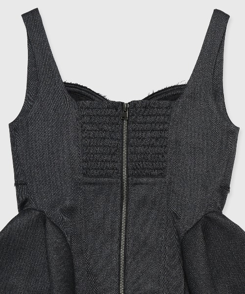 JOSE MOON（ジョゼムーン）の「INSIDE BUSTIER/インサイドビスチェ（その他トップス・レディース・アイボリー/グレー・FREE）」の21枚目の写真