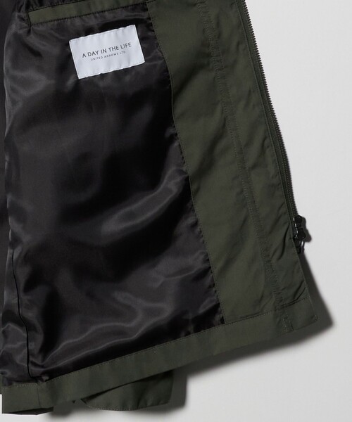 A DAY IN THE LIFE UNITED ARROWS（アデイインザライフユナイテッドアローズ）の「ピーチ クロス ハンティング ショートジャケット＜A DAY IN THE LIFE＞（その他アウター・メンズ・オリーブ/ブラック/ナチュラル・M/L）」の22枚目の写真