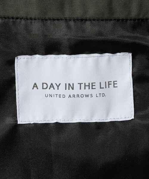 A DAY IN THE LIFE UNITED ARROWS（アデイインザライフユナイテッドアローズ）の「ピーチ クロス ハンティング ショートジャケット＜A DAY IN THE LIFE＞（その他アウター・メンズ・オリーブ/ブラック/ナチュラル・M/L）」の11枚目の写真