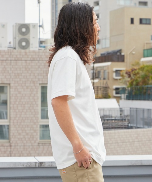 HANES(ヘインズ)の「Hanes/ヘインズ Hanes SHIRO 7.0oz クルーネックTシャツ 秋 秋服 2026年秋冬(Tシャツ/カットソー・メンズ・ホワイト・M/L/XL)」の5枚目の写真