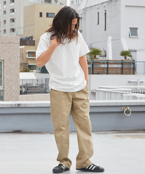 HANES(ヘインズ)の「Hanes/ヘインズ Hanes SHIRO 7.0oz クルーネックTシャツ 秋 秋服 2026年秋冬(Tシャツ/カットソー・メンズ・ホワイト・M/L/XL)」の9枚目の写真