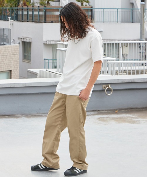 HANES(ヘインズ)の「Hanes/ヘインズ Hanes SHIRO 7.0oz クルーネックTシャツ 秋 秋服 2026年秋冬(Tシャツ/カットソー・メンズ・ホワイト・M/L/XL)」の12枚目の写真