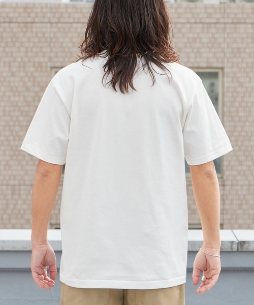 HANES(ヘインズ)の「Hanes/ヘインズ Hanes SHIRO 7.0oz クルーネックTシャツ 秋 秋服 2026年秋冬(Tシャツ/カットソー・メンズ・ホワイト・M/L/XL)」の14枚目の写真