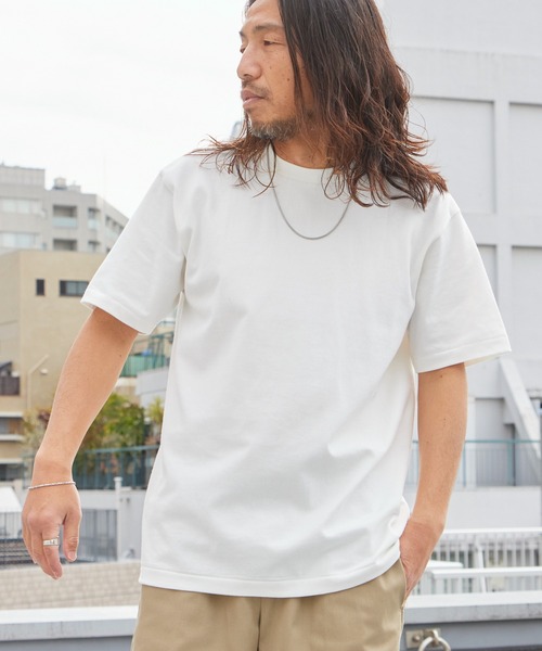 HANES(ヘインズ)の「Hanes/ヘインズ Hanes SHIRO 7.0oz クルーネックTシャツ 秋 秋服 2026年秋冬(Tシャツ/カットソー・メンズ・ホワイト・M/L/XL)」の20枚目の写真