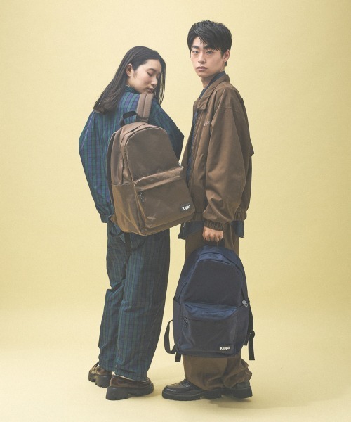 Kappa(カッパ)の「≪Kappa×and ST ウェルネスクラブ≫デイパック(バックパック/リュック・レディース・グレー/ブラウン系その他/ネイビー・FREE)」の6枚目の写真