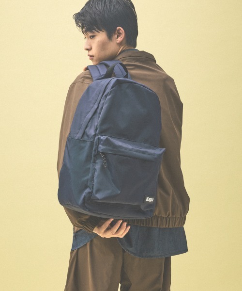 Kappa(カッパ)の「≪Kappa×and ST ウェルネスクラブ≫デイパック(バックパック/リュック・レディース・グレー/ブラウン系その他/ネイビー・FREE)」の8枚目の写真