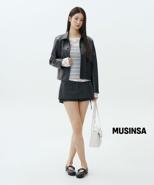 320SHOWROOM(320ショールーム)の「Sheer Lace Shirred Top White(Tシャツ/カットソー・レディース・ホワイト・FREE)」の4枚目の写真