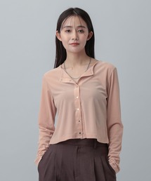 GLOBAL WORK | MATINEE LINE/シアーベロアクルーカーディガン/658129(カーディガン/ボレロ)