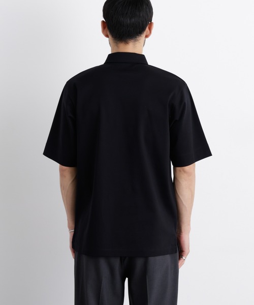 NANO universe（ナノユニバース）の「アンチスメル ポロシャツ 半袖（ポロシャツ・メンズ・ブラック/ネイビー/グレー・XL/L/M/S）」の8枚目の写真