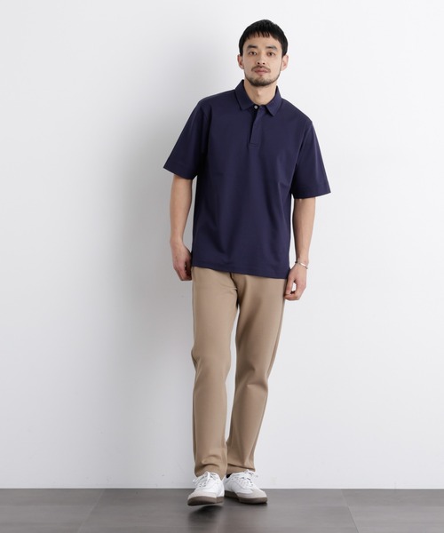 NANO universe（ナノユニバース）の「アンチスメル ポロシャツ 半袖（ポロシャツ・メンズ・ブラック/ネイビー/グレー・XL/L/M/S）」の21枚目の写真