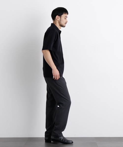 NANO universe（ナノユニバース）の「アンチスメル ポロシャツ 半袖（ポロシャツ・メンズ・ブラック/ネイビー/グレー・XL/L/M/S）」の18枚目の写真