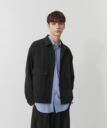 【大人気昨年SS完売アイテム】TRIXIONワークシャツ /セットアップ対応/春服/即完アイテム/防シワ/ブルゾン