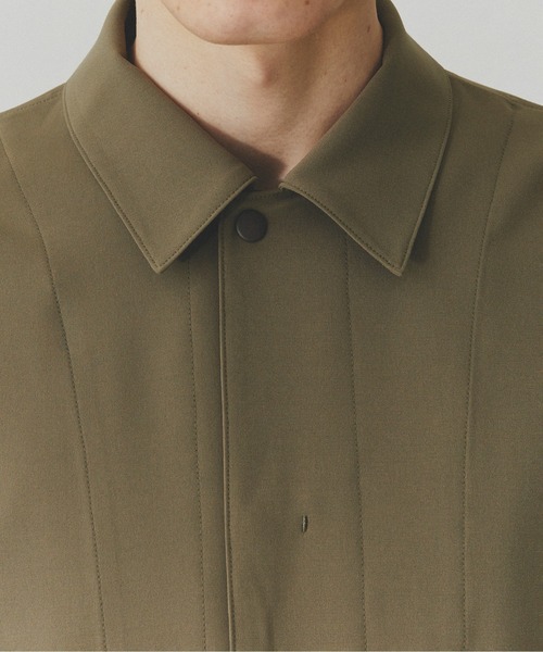 PUBLIC TOKYO（パブリックトウキョウ）の「【大人気昨年SS完売アイテム】TRIXIONウーリーシャツブルゾン /セットアップ対応/春服/即完アイテム/防シワ（ブルゾン・メンズ・ブラック/ベージュ・2/1）」の20枚目の写真