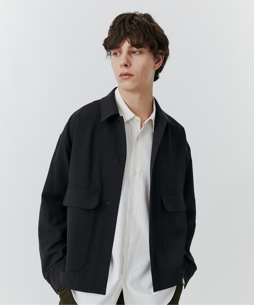 PUBLIC TOKYO(パブリックトウキョウ)の「【大人気昨年SS完売アイテム】TRIXIONワークシャツ /セットアップ対応/春服/即完アイテム/防シワ/ブルゾン(ブルゾン・メンズ・ブラック/ベージュ・2/1)」の13枚目の写真