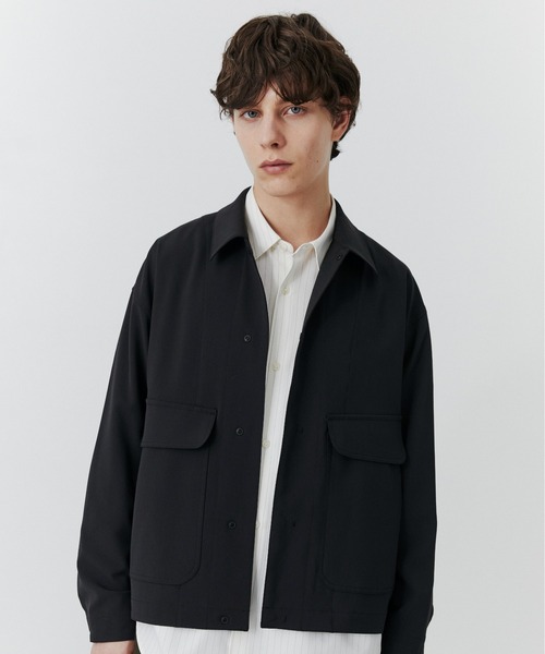 PUBLIC TOKYO(パブリックトウキョウ)の「【大人気昨年SS完売アイテム】TRIXIONワークシャツ /セットアップ対応/春服/即完アイテム/防シワ/ブルゾン(ブルゾン・メンズ・ブラック/ベージュ・2/1)」の14枚目の写真