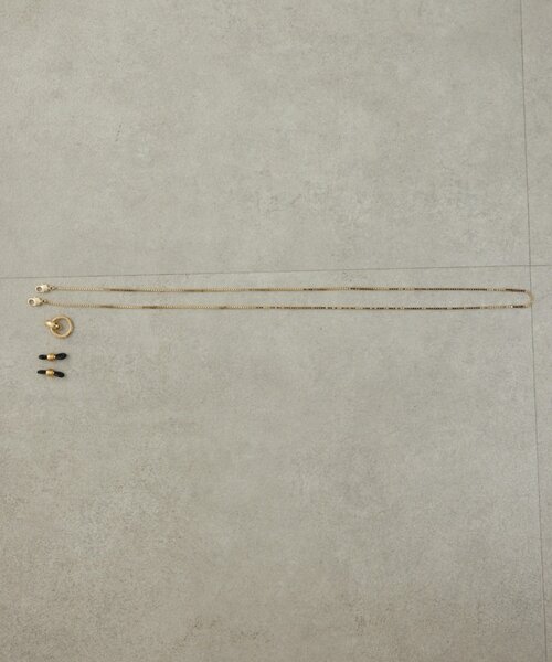 GALLARDAGALANTE(ガリャルダガランテ)の「グラスチェーンネックレス(ネックレス・レディース・シルバー/ゴールド・FREE)」の11枚目の写真