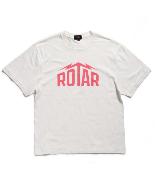 ROTAR(ローター)の「Lightning LOGO 2 vintage finish Tee(Tシャツ/カットソー・メンズ・イエロー系その他/ブラック系その他/ネイビー/ホワイト系その他・MEDIUM/LARGE/X-LARGE)」の7枚目の写真