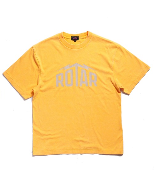 ROTAR(ローター)の「Lightning LOGO 2 vintage finish Tee(Tシャツ/カットソー・メンズ・イエロー系その他/ブラック系その他/ネイビー/ホワイト系その他・MEDIUM/LARGE/X-LARGE)」の8枚目の写真