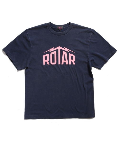 ROTAR(ローター)の「Lightning LOGO 2 vintage finish Tee(Tシャツ/カットソー・メンズ・イエロー系その他/ブラック系その他/ネイビー/ホワイト系その他・MEDIUM/LARGE/X-LARGE)」の9枚目の写真
