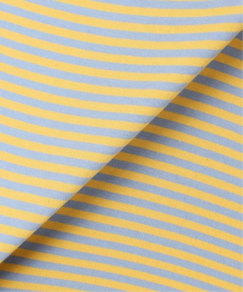 B.C STOCK(ベーセーストック)の「《追加7》【WEB限定】ウォッシャブル / ボーダーロンTEE(Tシャツ/カットソー・レディース・イエロー/ピンク/パープル系その他/グリーン・FREE)」の13枚目の写真