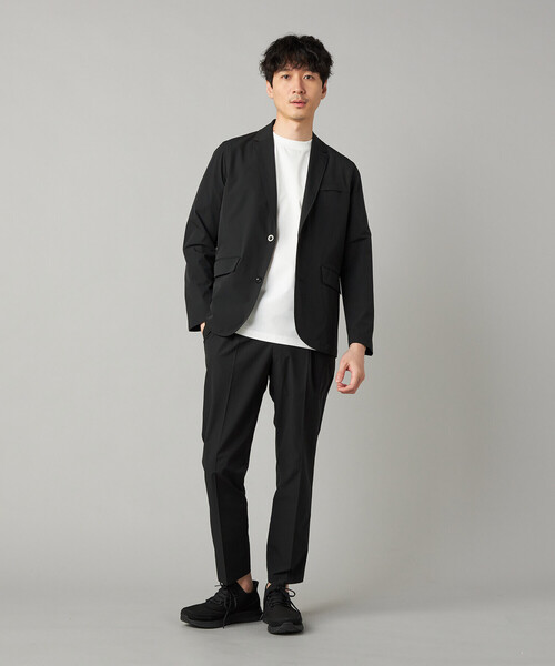 COMME CA MEN(コムサメン)の「【吸水速乾・抗菌・防臭】【COMME CA MEN BLACK】〔TEXBRID〕ドライテック 半袖Tシャツ(Tシャツ/カットソー・メンズ・ブラック/ホワイト・L/M)」の10枚目の写真
